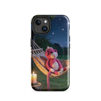 MagSafe-Hülle iPhone 14 – Teddy in der Hängematte