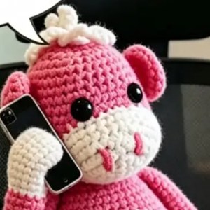 Pinki, das Maskottchen