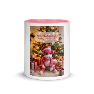 Tasse „Frohe Weihnachten“ – Weihnachtsteddy